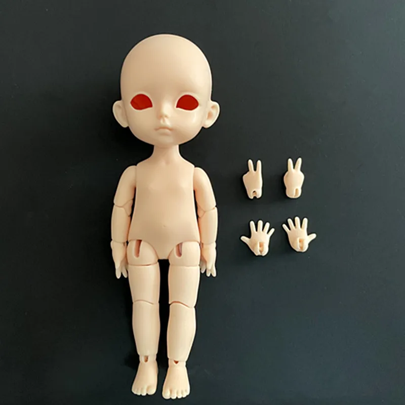 GaoshunBJD 1/8 счастливая желтая кукла из смолы форма для тела Модный милый подарок на
