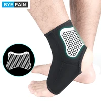 2pcspair ankle support protect brace strap achille tendon brace sprain protect foot bandage running sport fitness band