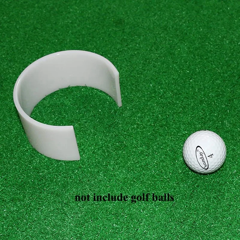 

Putting Green Golf Hole Cup Holder Outdoor Backyard Garden Golf Hole Flag Stick Pole Cup Training Aids Accessories
