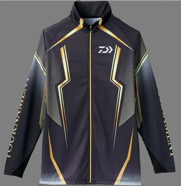

2021 New Summer DAIWA Fishing Clothing Outdoors Sports Long Sleeve Fishing Clothes Quick Dry Anti-UV Breathable Fishing Clothing