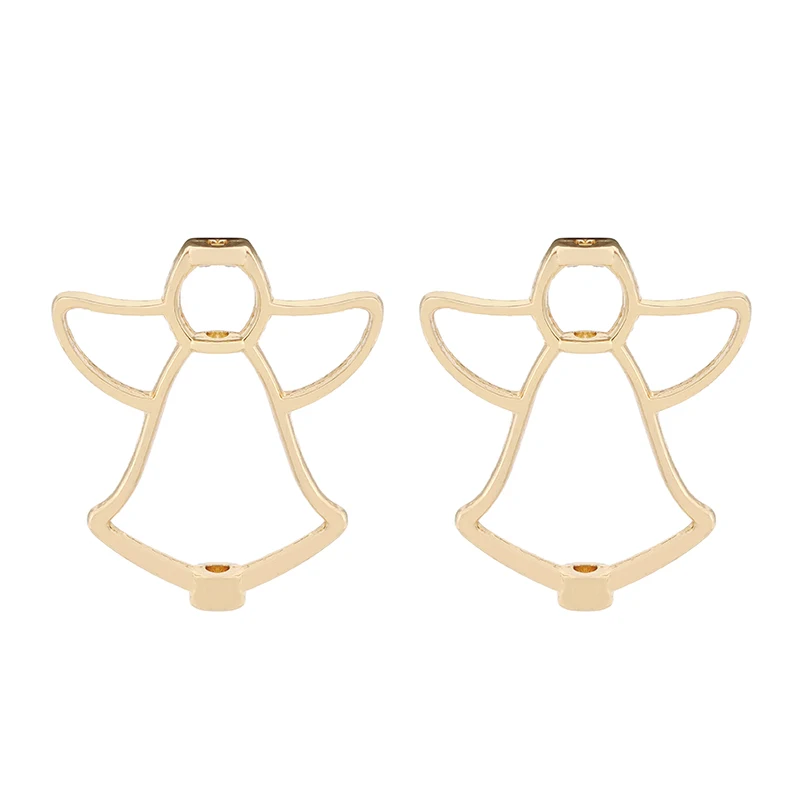 

30 x Gold Tone Angel Wings Spacer Beads Charms for Bracelet Jewelry Making Accessories 25x21mm