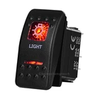 Светильник Автомобильный Лодка SPST Кулисный тумблер красный светодиод 5 контактов ВКЛ.ВЫКЛ. 12 В 20 А 24 В 10 А для Carling ARB Narva 4x 4 стиль