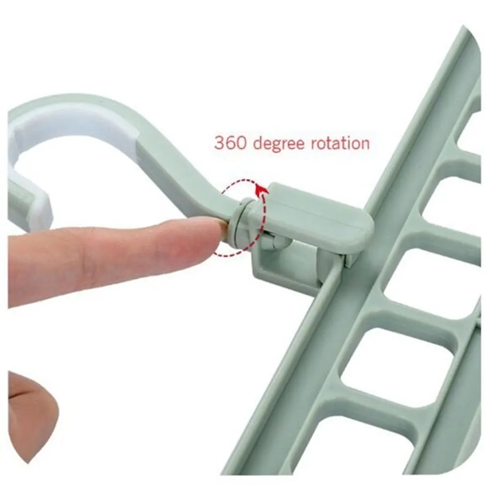 

5 PC Multi Support Circle Clothes Hanger Clothes Drying Rack Multifunction Scarf Clothes Hangers Storage Racks home organizer