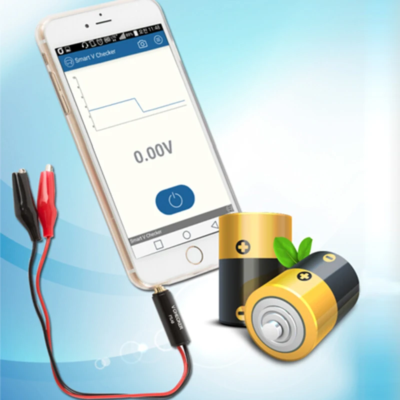 Флэш-лаборатория smart V проверка напряжения аккумулятора емкости APP Портативный 7