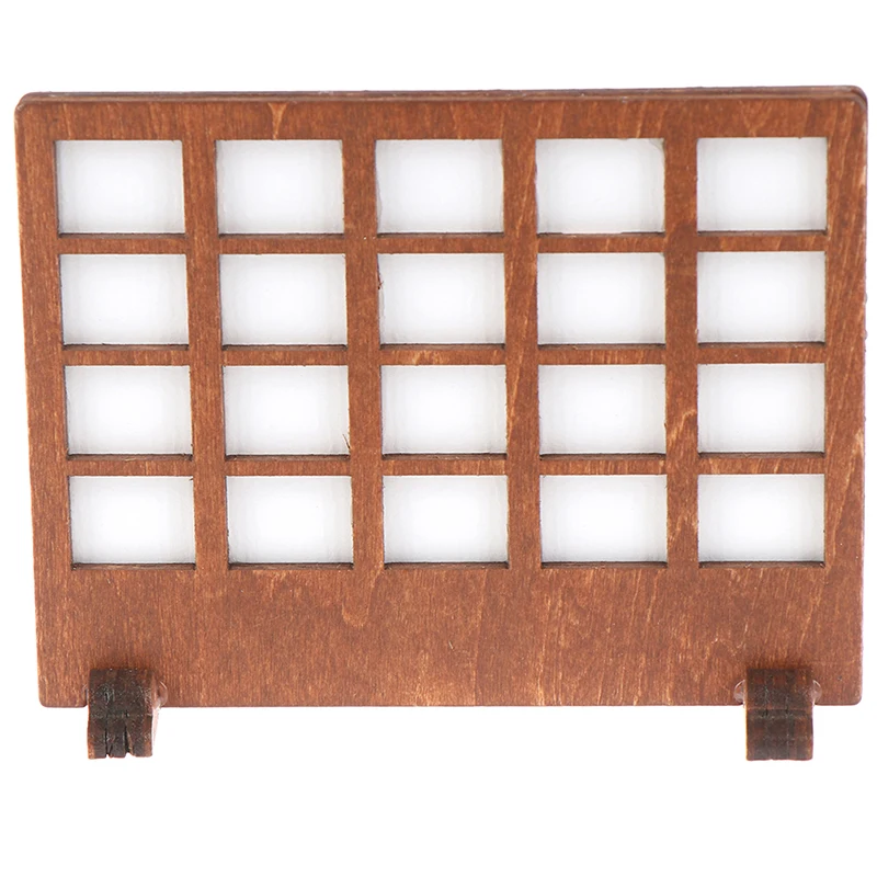 

1pc Dollhouse Miniature Furniture Accessory Handmade Window Shape 115*90*33mm