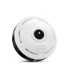 Камера видеонаблюдения рыбий глаз, беспроводная панорамная сетевая IP-камера с углом обзора 360 градусов, 1080P, Wi-Fi, Радионяня