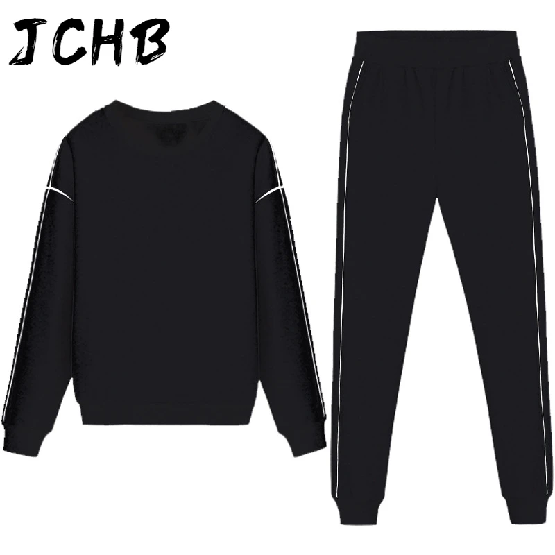 

JCHB Zipper Personalized Long Sleeve Solid Color O-neck Collar Sweatershirt Women Casual New Fashion Tide 2021 Spring GX095