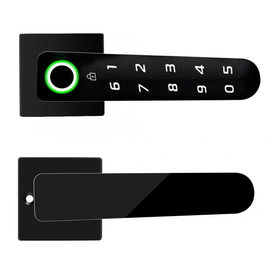 Умный полупроводниковый электронный замок со сканером отпечатков пальцев и