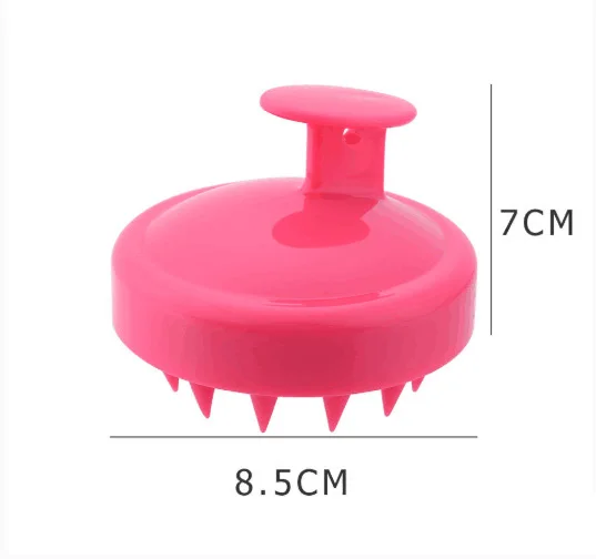 

CoolHair Silicone Hair Brush Shampoo Head Spa Slimming Massage Brush Scalp Brush Comb Body Hair Washing Comb Shower Bath Brush