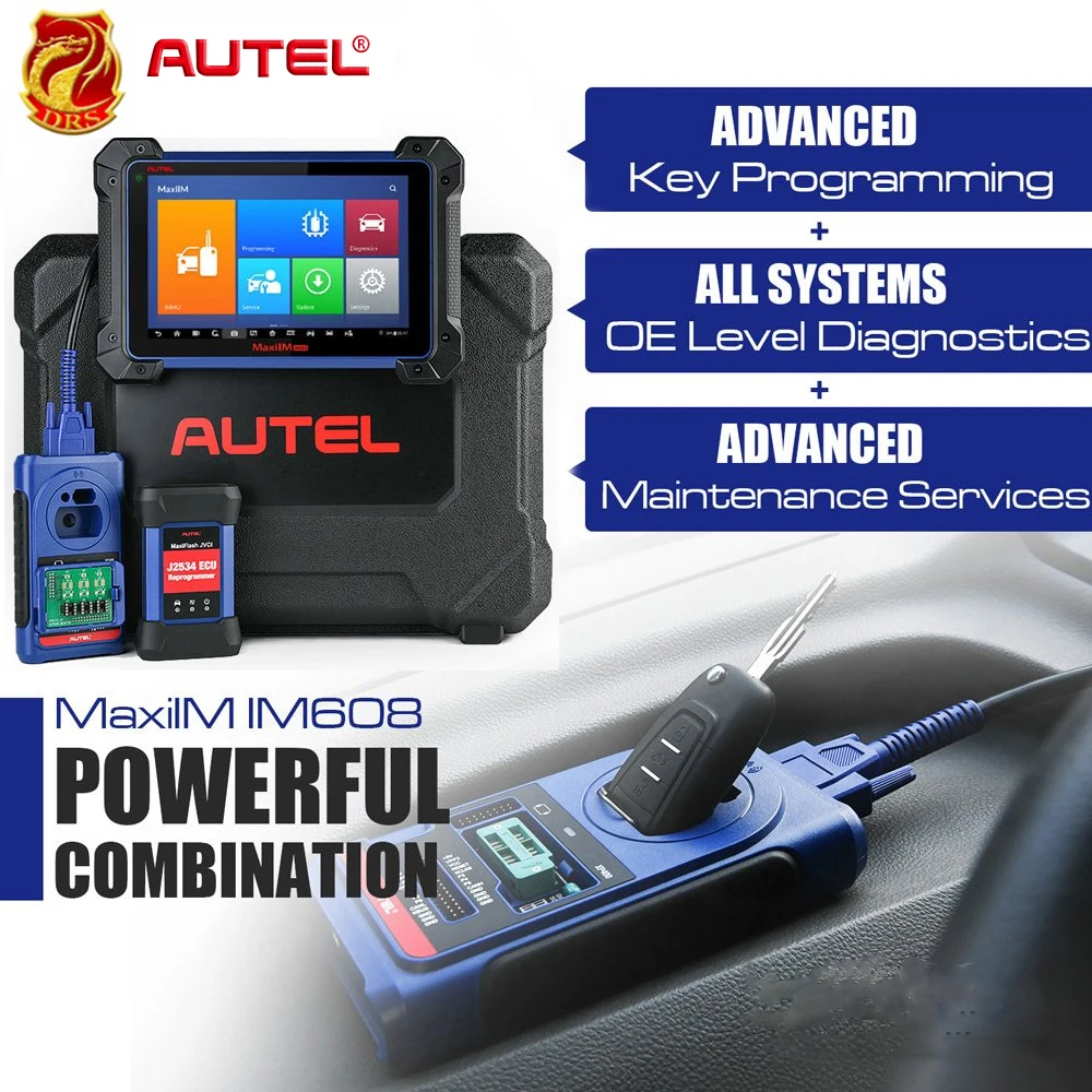 Autel MaxiIM IM608 диагностический инструмент автомобильный OBD OBDII OBD2 сканер Авто ECU ключ программист диагностический сканер профессиональный анализатор
