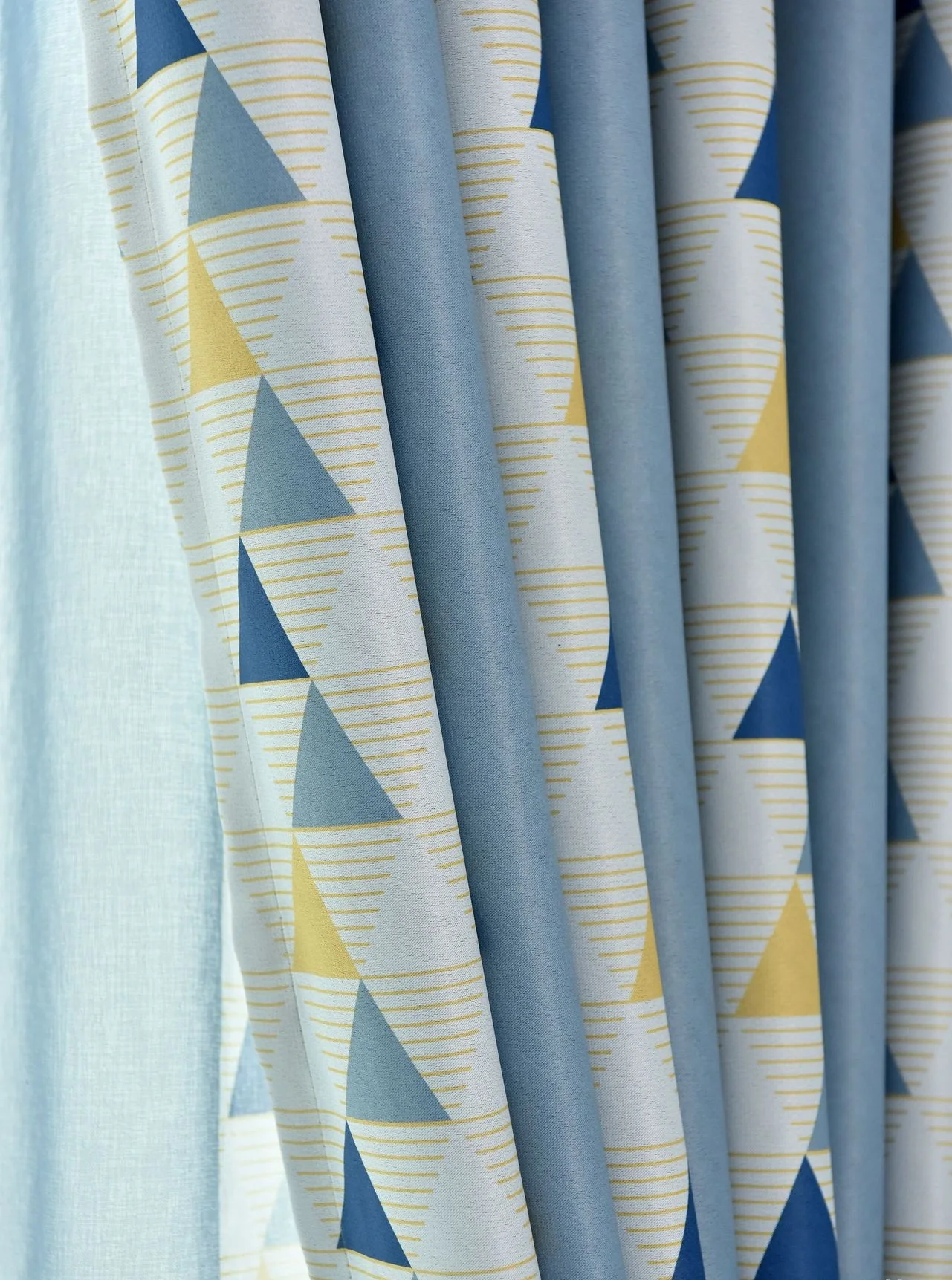 

Simple Modern Nordic Stripe Shading Curtains for Living Dining Room Bedroom.