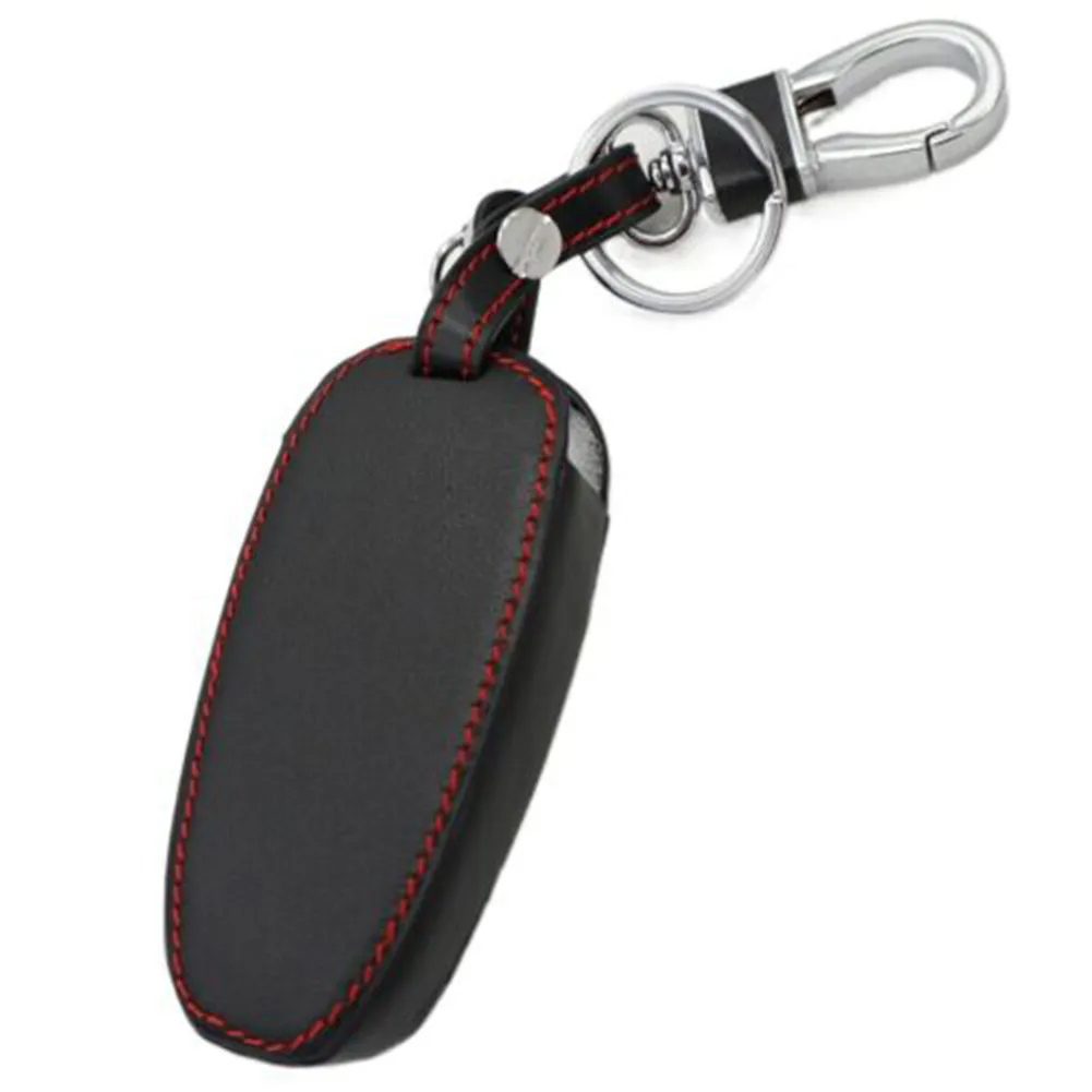 

100% Brand New Key Holder 6 Buttons Black For Hyundai Sonata Nexo Leather