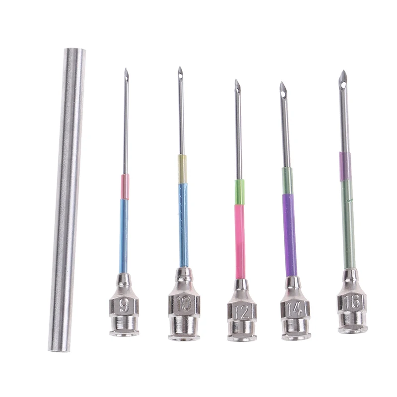 5 шт./компл. игла для вышивания и шитья швейный инструмент с иглой сделай