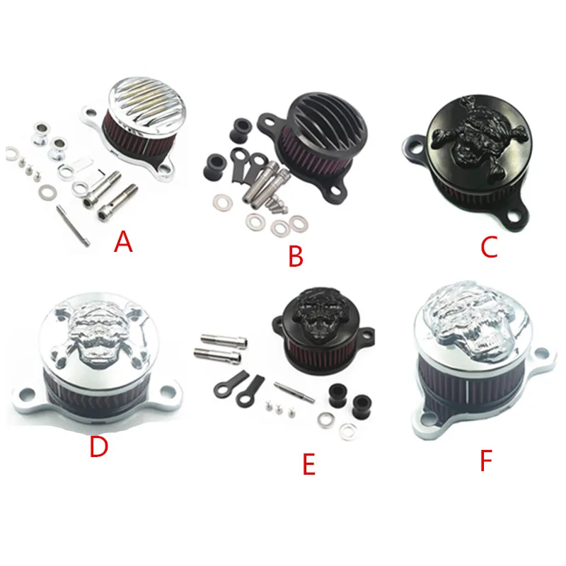 

Motorcycle Air Cleaner Intake Filter System For Harley Sportster XL883 XL1200