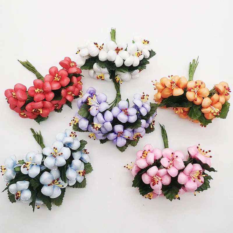 10 шт. Искусственные цветы тычинки ручной работы украшения для свадебной