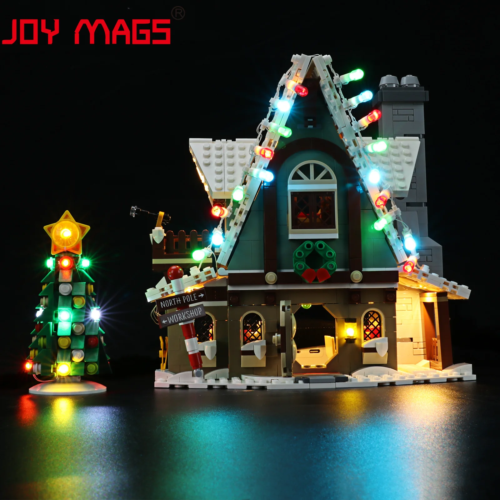 

JOY MAGS Led Light Kit for 10275 Elf Club House Building Blocks Set (NOT Include the Model) Bricks Toys for Children