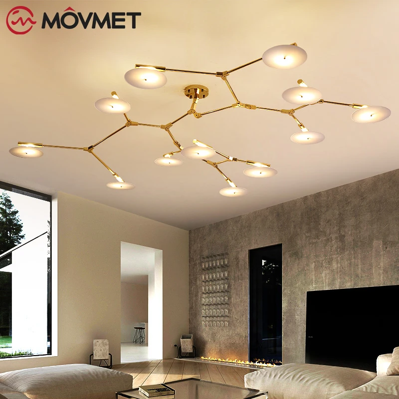 

Vintage Modern LED Chandelier Spider Lustre Living room Lighting For Kitchen Restaurant Chandeliers Fixture Lights LED