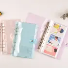 150 карманов, 25 листов, портативный альбом для карт из ПВХ, цветной альбом желе для настольных игр, 6,5*8,9 см, держатель для карт