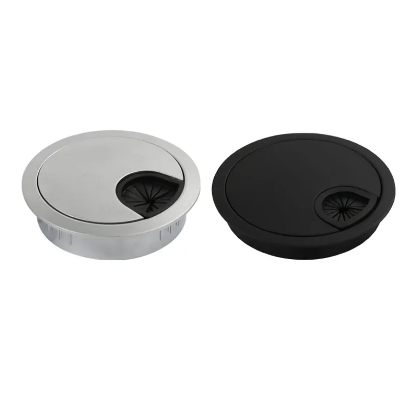 Круглая Втулка из цинкового сплава с отверстием для кабеля фурнитура мебели