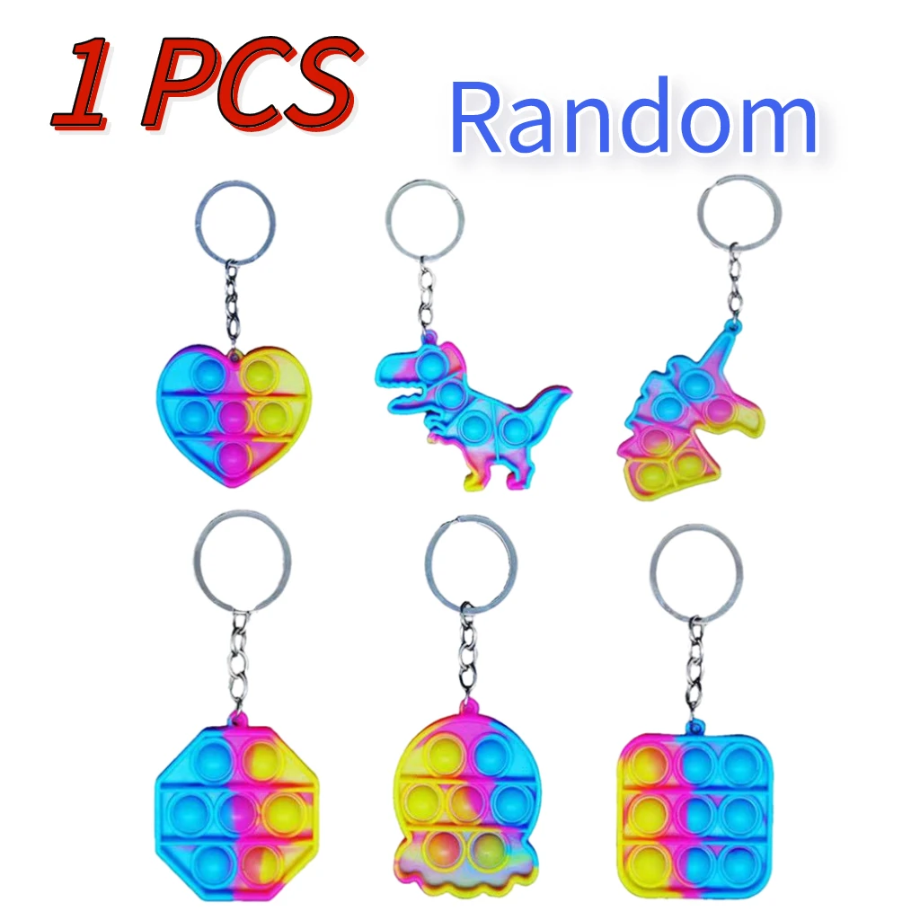 50 шт. брелок игрушки-Антистресс игрушка для взрослых и детей забавные