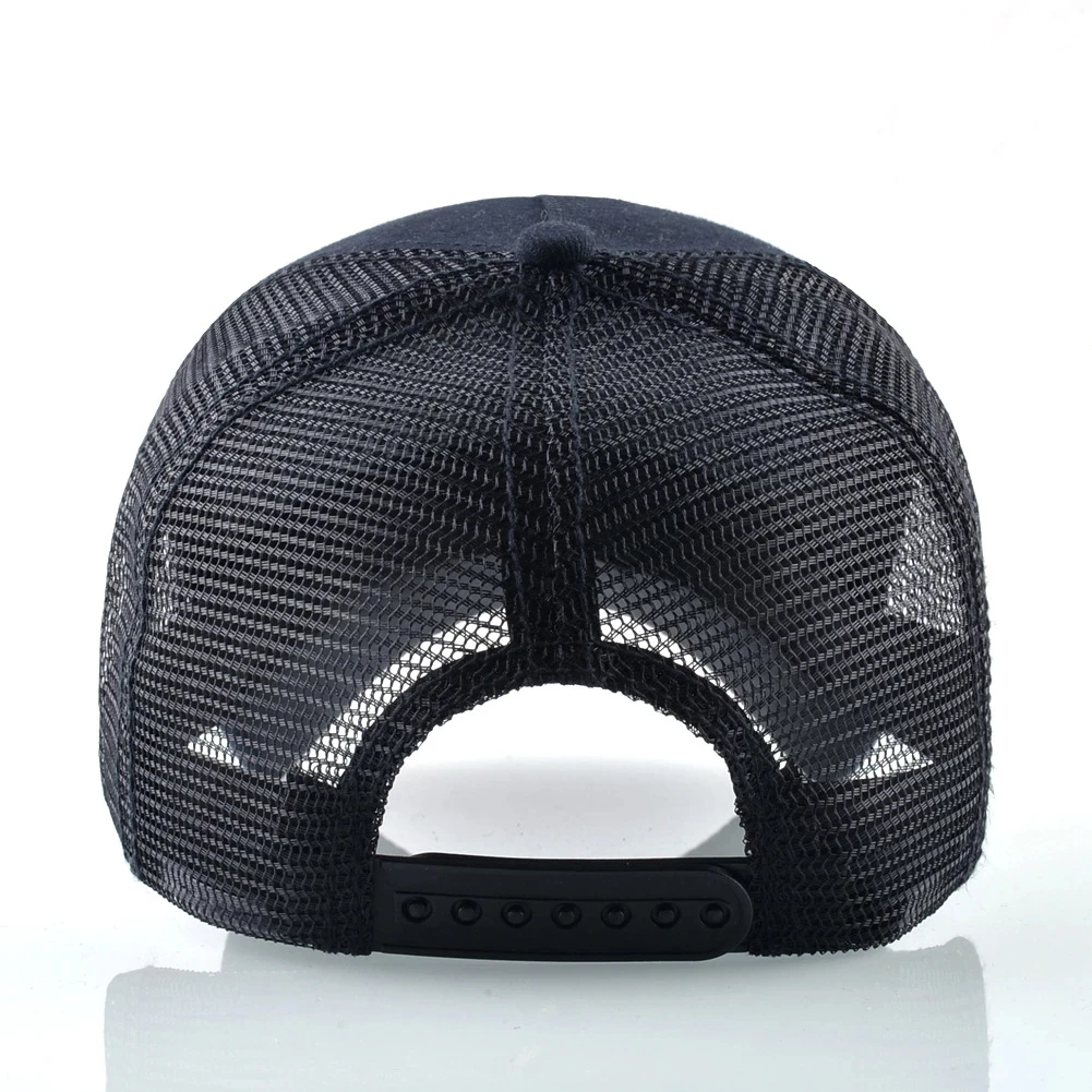 

Hat Animals Embroidery Men Baseball Caps Women Snapback Mesh Hat Breathable Hip Hop Bordado Gorra Beisbol -40