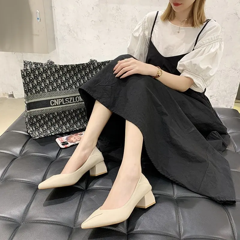 Женская обувь Коллекция 2020 года Сезон осень Модная для женщин Туфли лодочки с