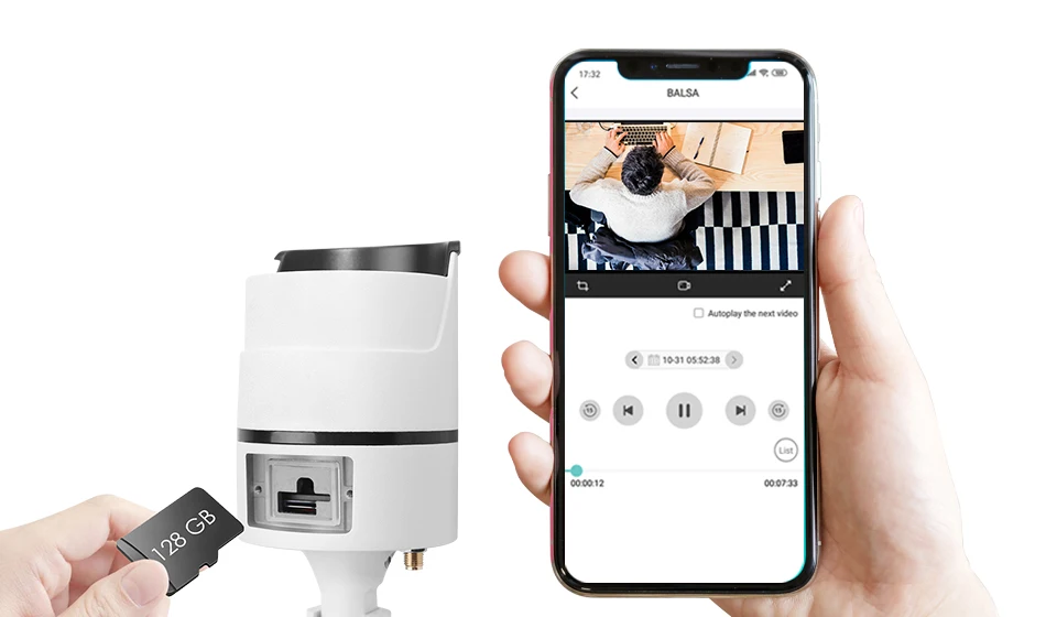 ZOSI WiFi уличная IP камера 1080p HD Водонепроницаемая 2.0MP беспроводная камера безопасности металлическая TF карта Запись P2P видео наблюдение