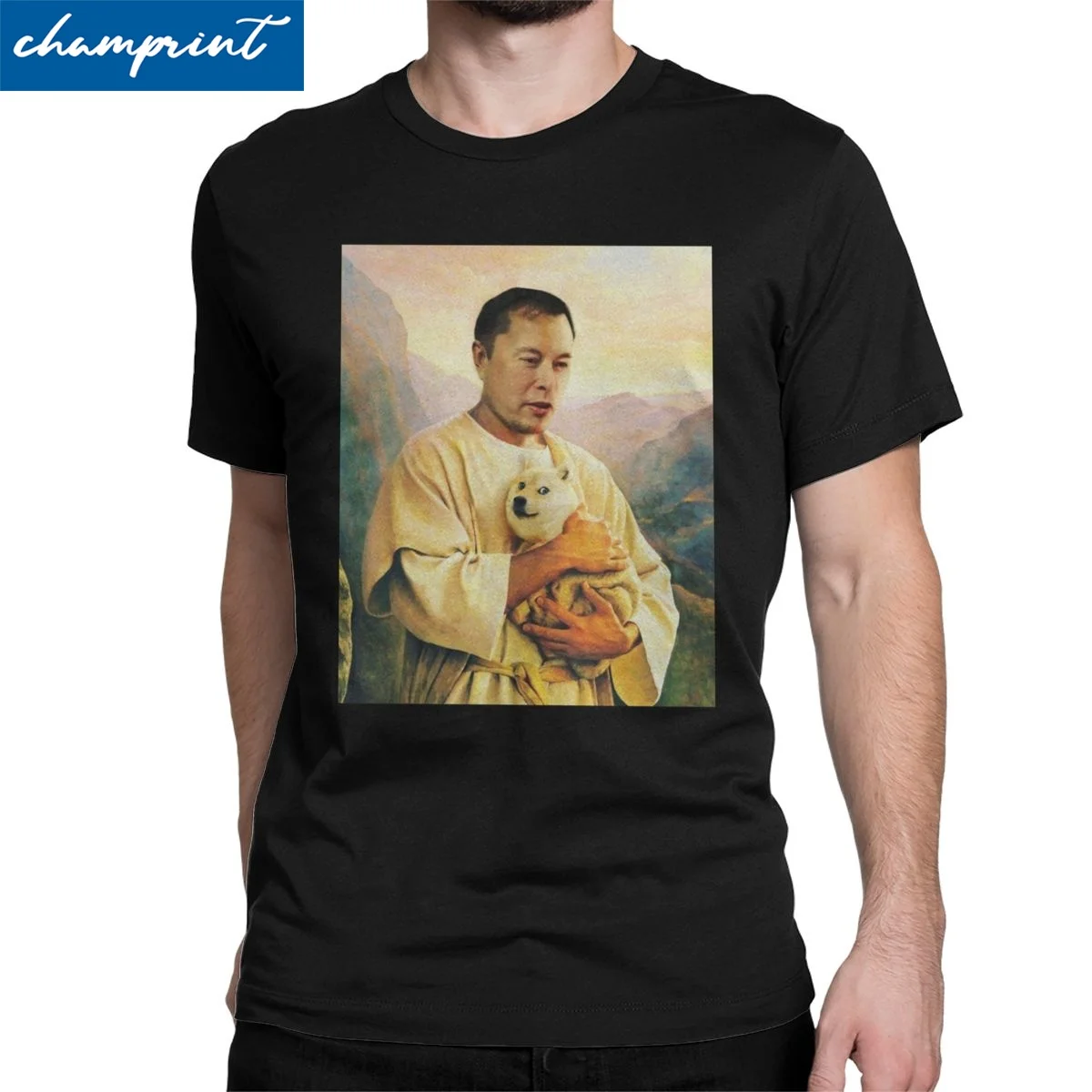 

Men's T-Shirts Dogecoin To The Moon With Elon Musk Funny Tees Bitcoin Mining Cryptocurrency Hodl T Shirts Summer Clothing