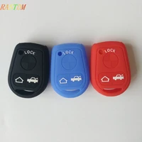 silicone key cover case for bmw e31 e32 e34 e36 e38 e39 e46 z3 3button straight remote car key wallet for old bmw