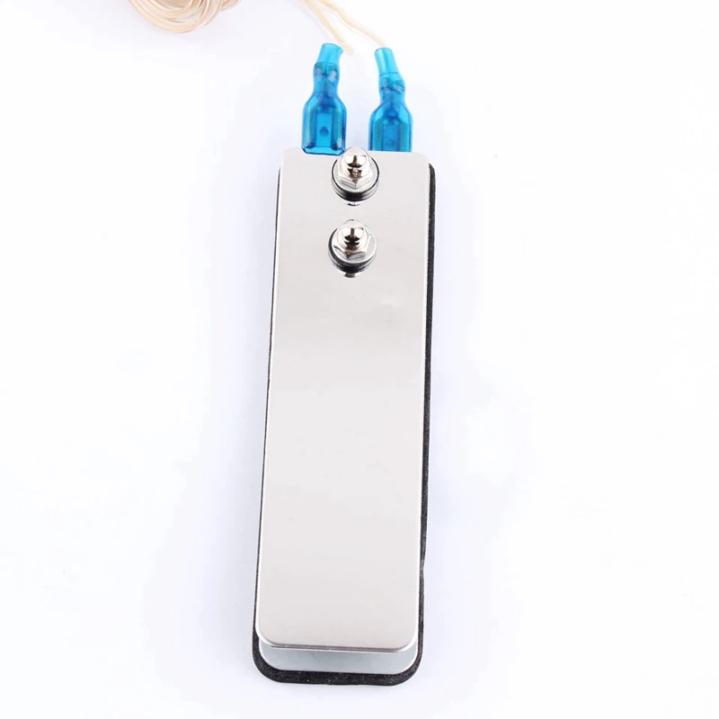 

1 Pcs Mini Stainless Steel Tattoo Foot Pedal Switch Footswitch Control with Wire & 1 Set New Lightweight Black Custom Rotary Tat