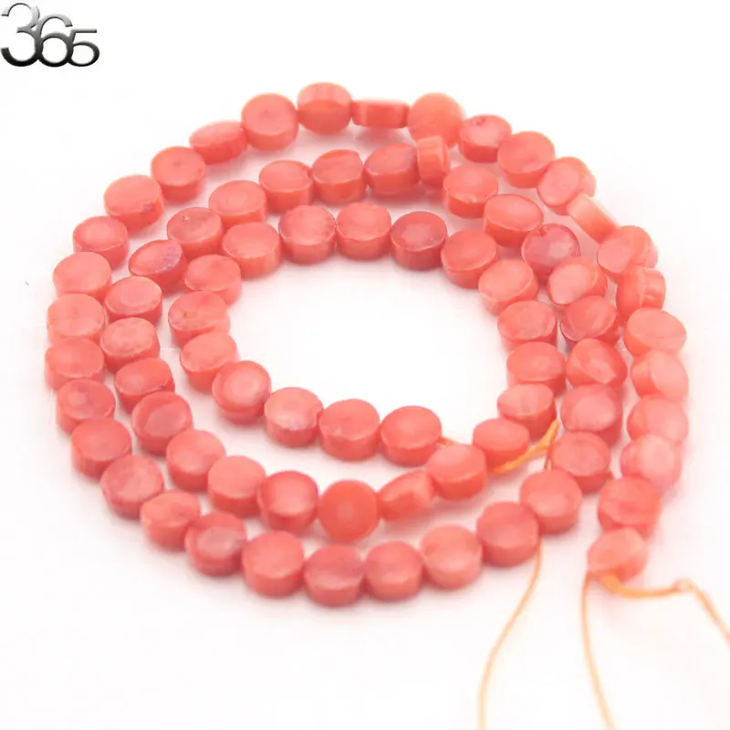 Бесплатная доставка 6 мм 100% натуральная Милая монета под залог красный белый