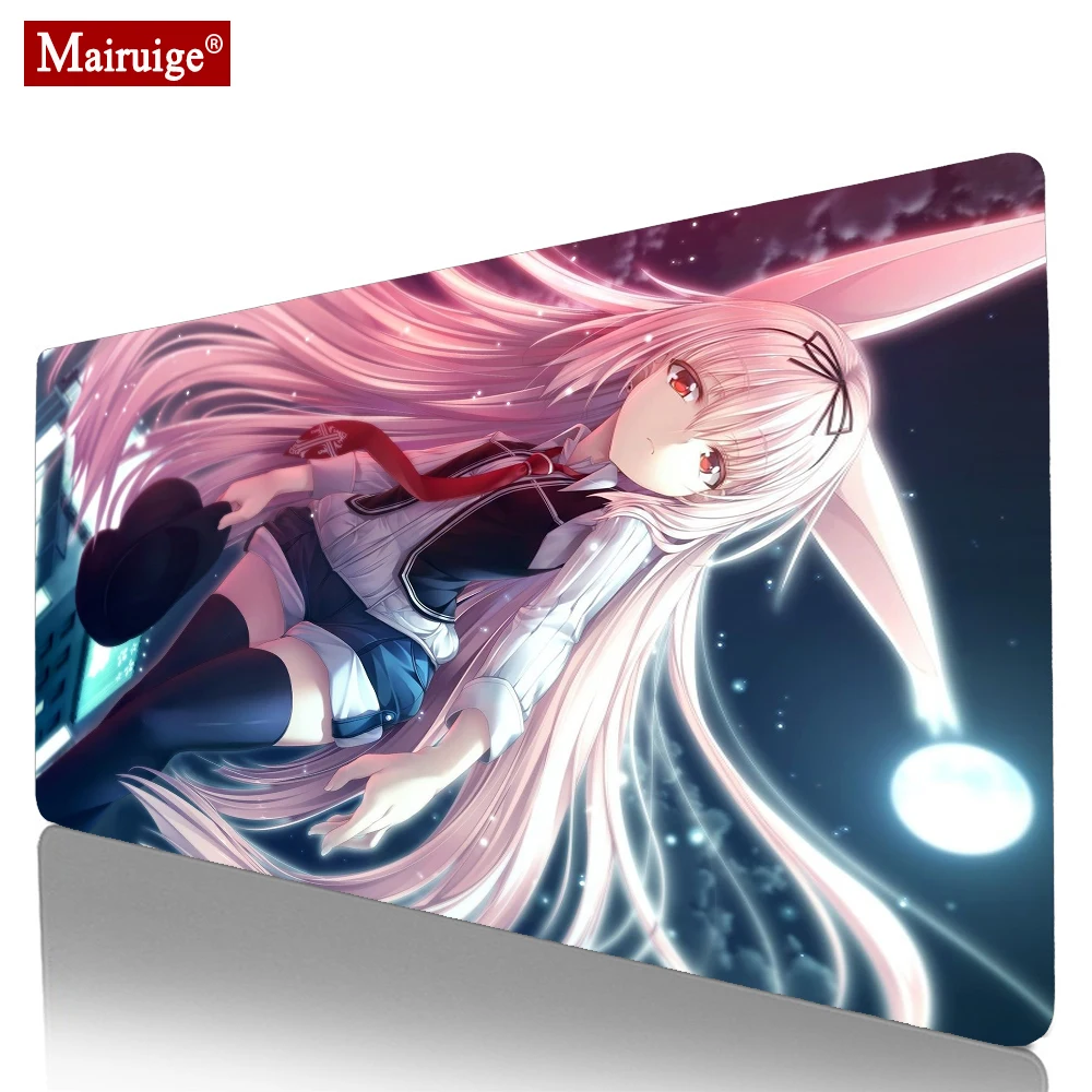 Аниме для девочек платье с розой волос коврик мышки аниме XXL милые миленькие в