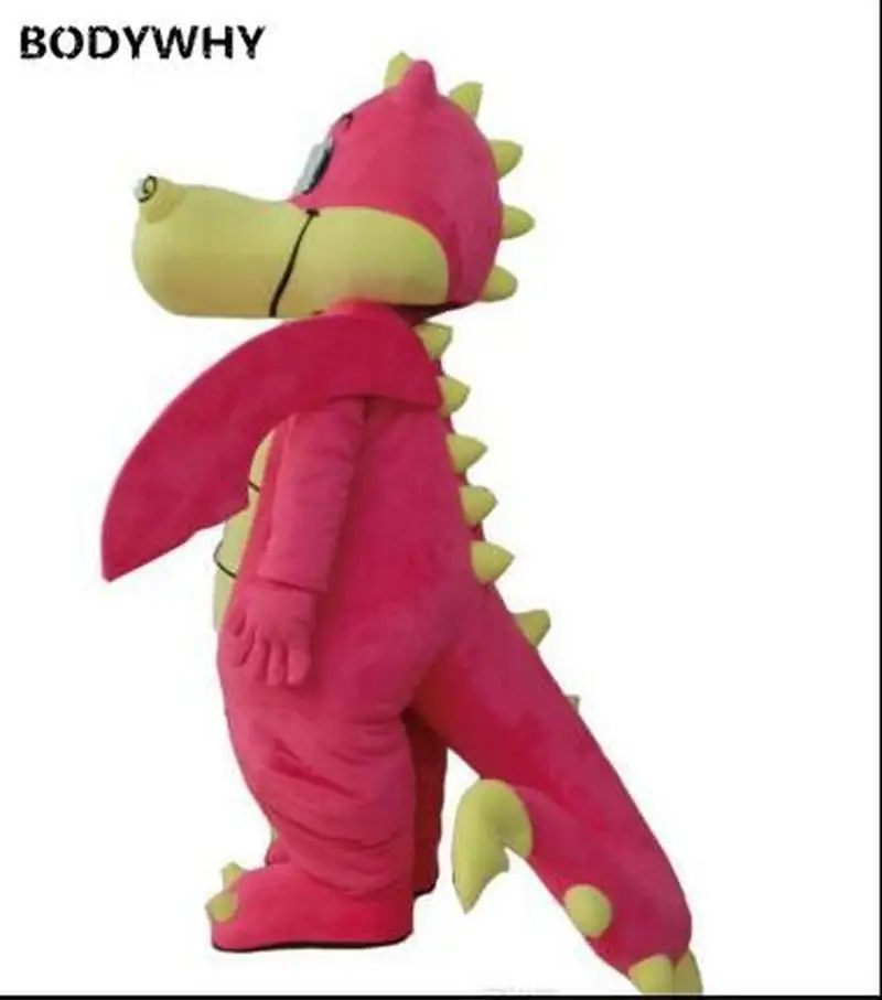 

Pink Dinosaur Mascot Costume Suits Cosplay Party Game Dress Outfits Clothing Advertising Promotion Carnival Halloween Xmas