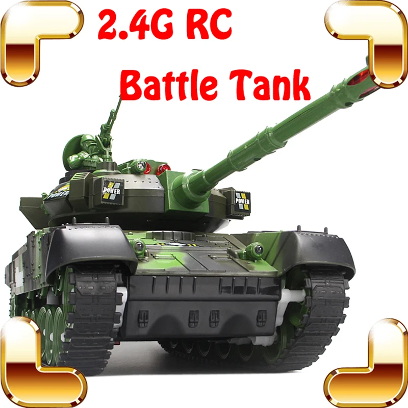 Подарок на день детей боевые танки 2 4 ГГц 10 канальный Радиоуправляемый