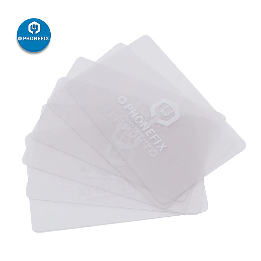 5pcs/lot Handy Plastic Card Soft Phone Opening Scraper Prying Screen Tool Spreading Thermal Paste for iPad Samsung Repair | Инструменты