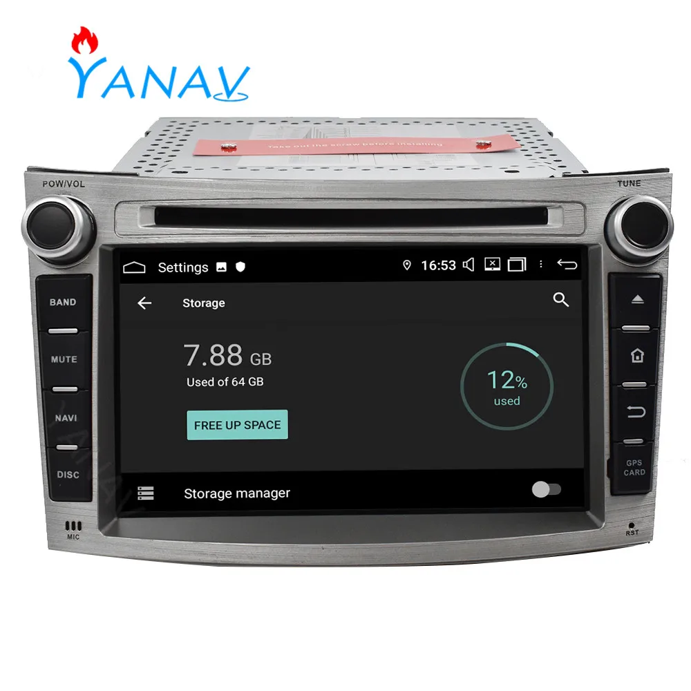 

Автомагнитола 2 DIN, Android, стереоприемник для Subaru Legacy Outback 2009-2012, GPS-навигация, аудио, мультимедиа, HD экран, DVD-плеер