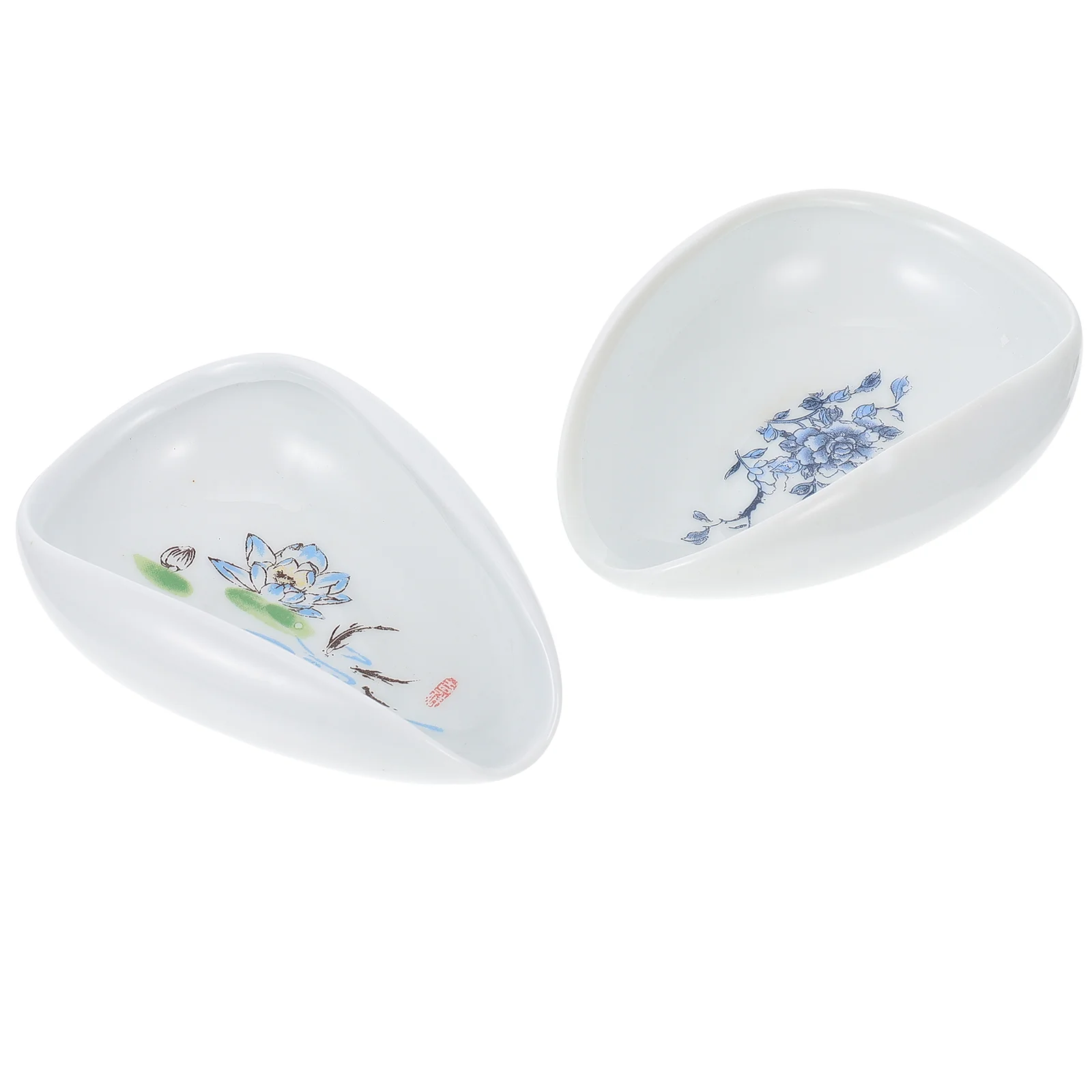

2Pcs Ceramic Tea Scoops Exquisite Teaspoons Practical Tea Spoons (White)