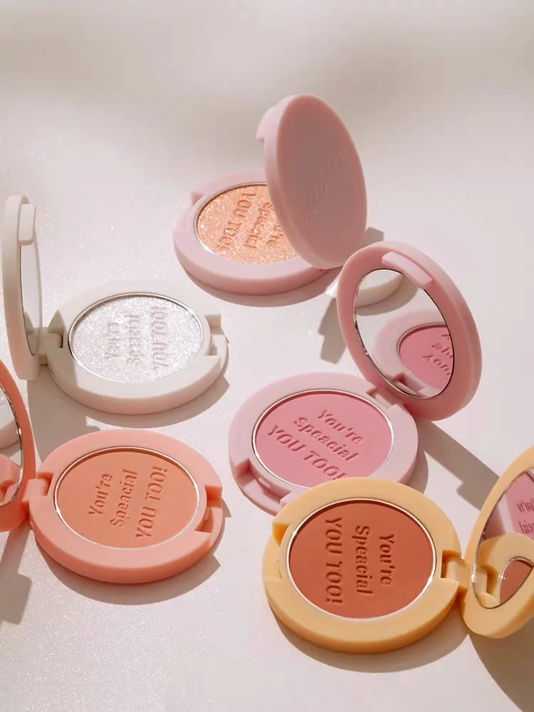 

Macaron Blush Mashed Potatoes Highlighter Face Lifting Powder Vitality and Natural Cheek Blusher Long-lasting Comsetics