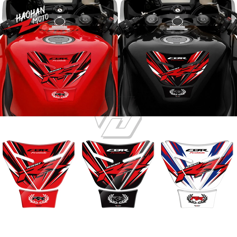 

For Honda CBR1000RR Fireblade Tankpad 2008-2016 3D Motorcycle Gas Tank Pad Protector