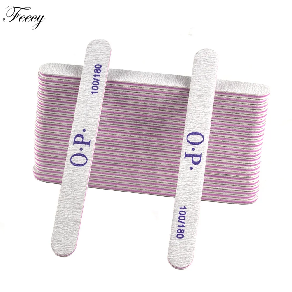 20 шт./лот Профессиональная пилочка для ногтей деревянный двухсторонний буферный