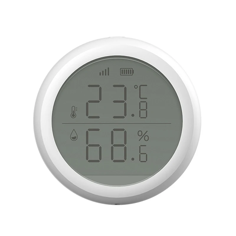 Беспроводной датчик температуры Zigbee приложение контроль термометр влажности