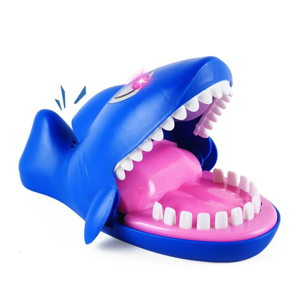 

2021 NEW Hot Sale Large Mouth Bite Finger Game Toys Funny Fish Biting Finger Game Toys Children Funny Tricky Toys with Music