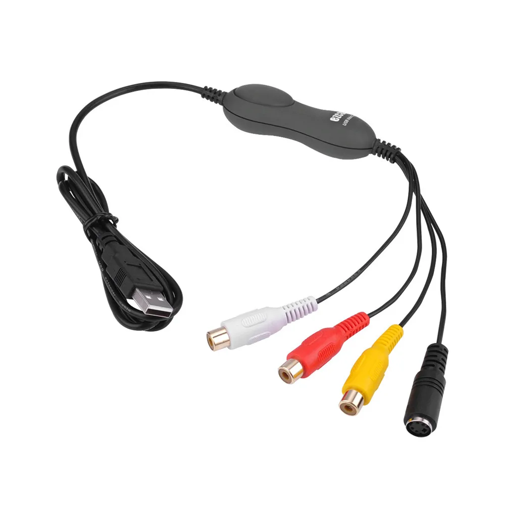 Карта видеозахвата EZCap159 с USB на AV адаптер монитор видео DVD DVR VHS для Win7/8/10 Mac OS |
