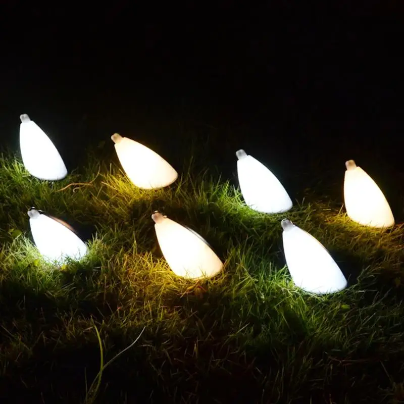 IP44 водонепроницаемый солнечный светильник светодиодный газон в результате чего