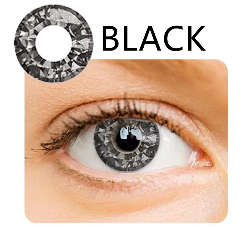 Красивые цветные контактные линзы для учеников Женские вечерние 14 5 мм Милые