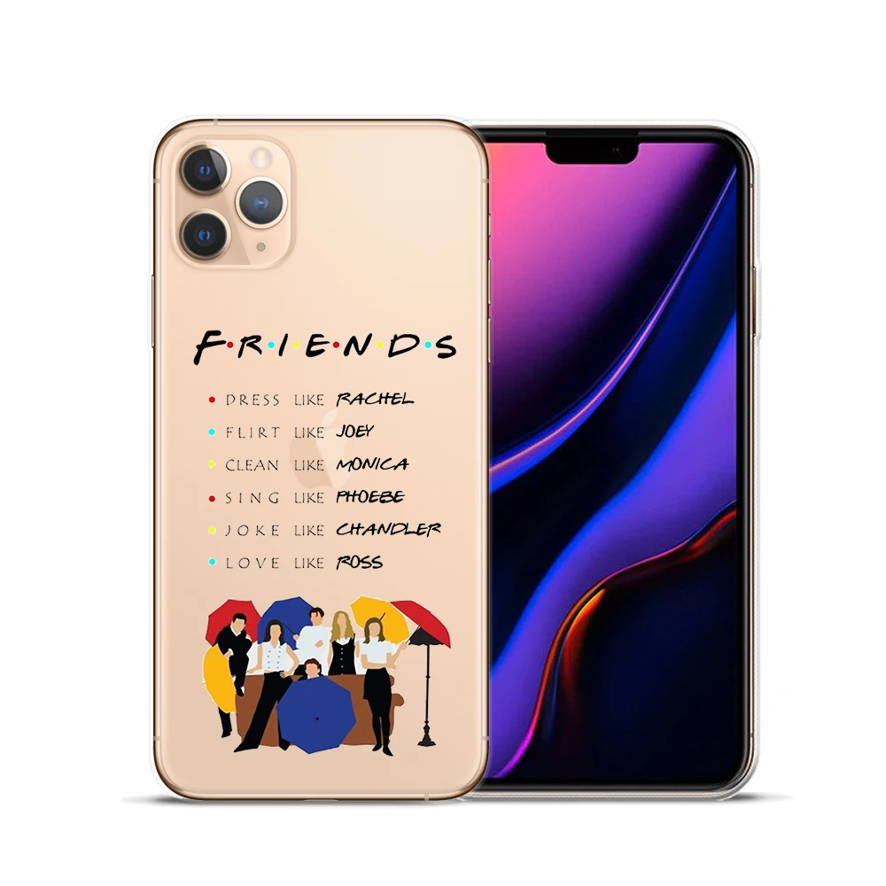 central perk coffee friends tv show silicone case for iphone 11 pro max 6 6s 7 8 plus back cover for capa iphone x xr xs max free global shipping