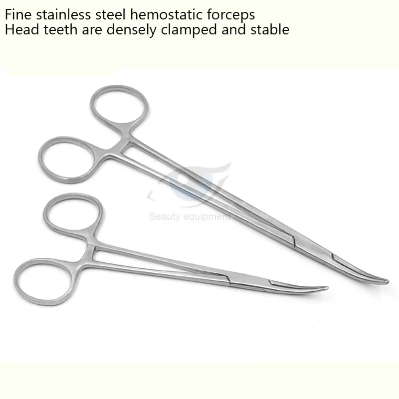 Кровоостанавливающие щипцы прямые для кровеносных сосудов встроенные