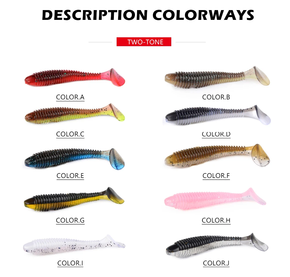 Рыболовные приманки MEREDITH, FAT Swing Impact Swimbait 85 мм/5,5 г, 10 шт./лот, мягкие приманки, мягкие приманки для рыбалки, приманки для окуня
