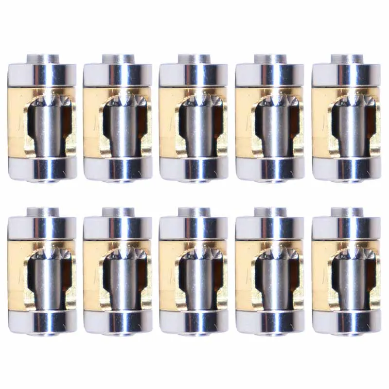 10pcs Cartridge/Rotor for Dental Low Speed Handpiece E Type Contra Angle Handpiece 1:1 Push Botton
