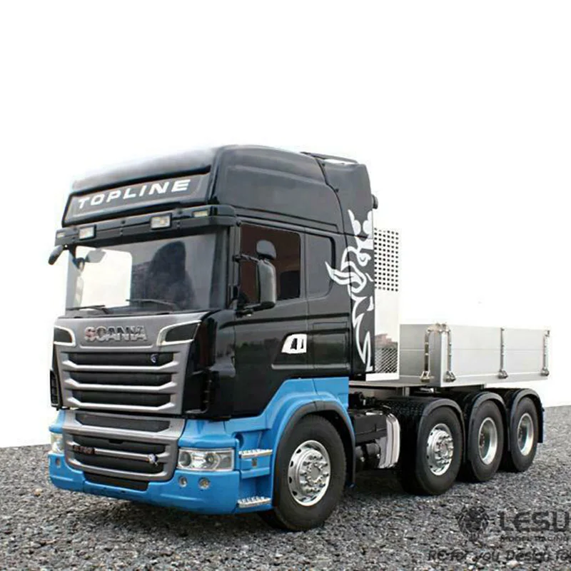 

1/14 RC LESU 8*8 Metal Chassis Bucket Hercules Cabin R730 Front Face Sca Truck THZH0388
